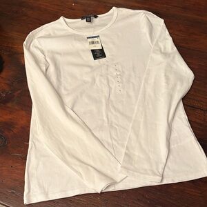 Ralph Lauren White Long Sleeve Shirt